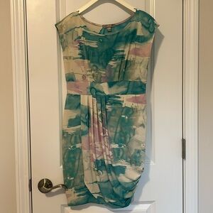 Love 21 Women Watercolor Dress Medium